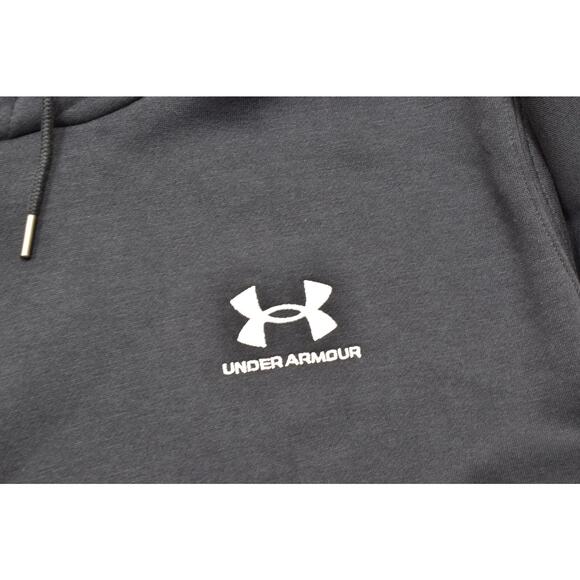 Under Armour Men's Black Hoodie Pullover Loose Fit Size 2XL Cotton Blend NWT - Picture 5 of 8